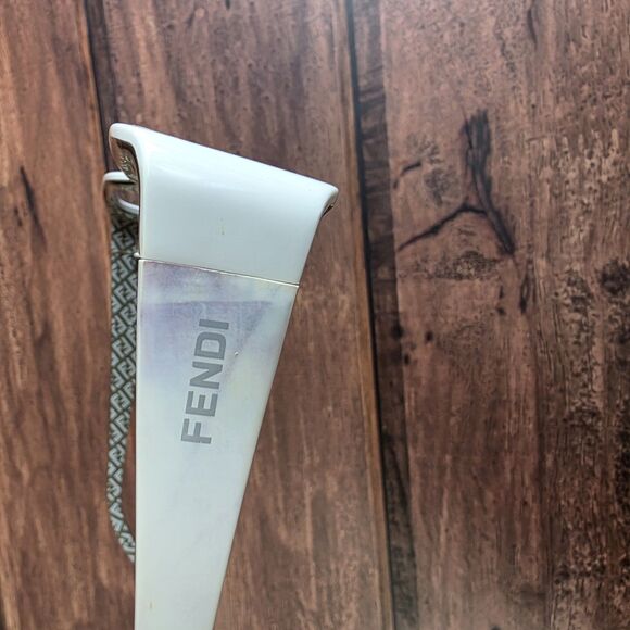 Fendi Eyeglasses FS 302 Womens Rectangle Frame Made in Italy 130 Authentic Desig - Picture 6 of 11